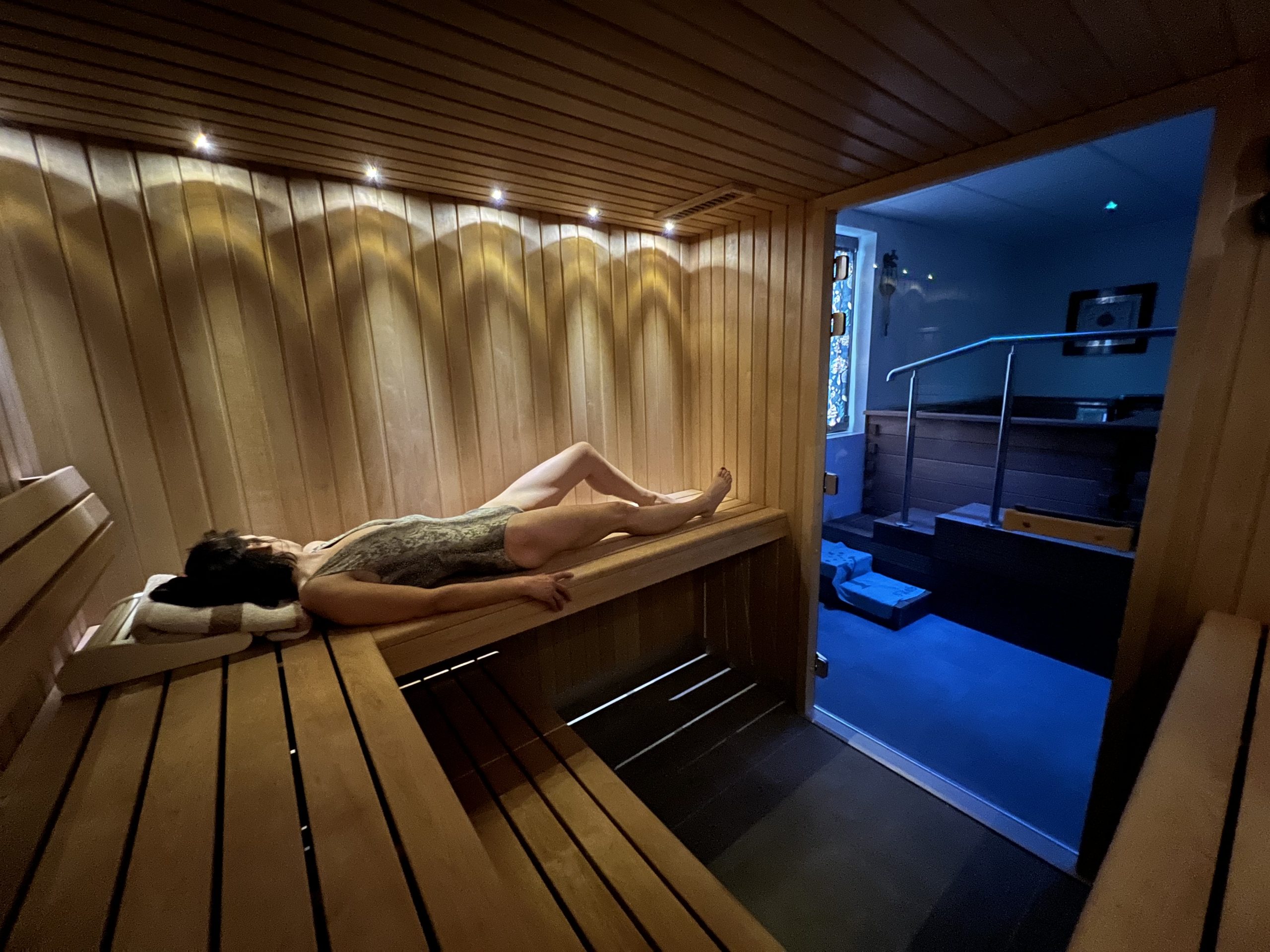 Sauna à 80 degrés de l'espace bien-être O'Gravity à Vannes
