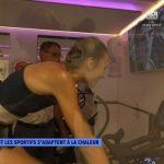Reportage France Télévision : acclimatation à la chaleur dans la thermo Training Room O&rsquo;Gravity