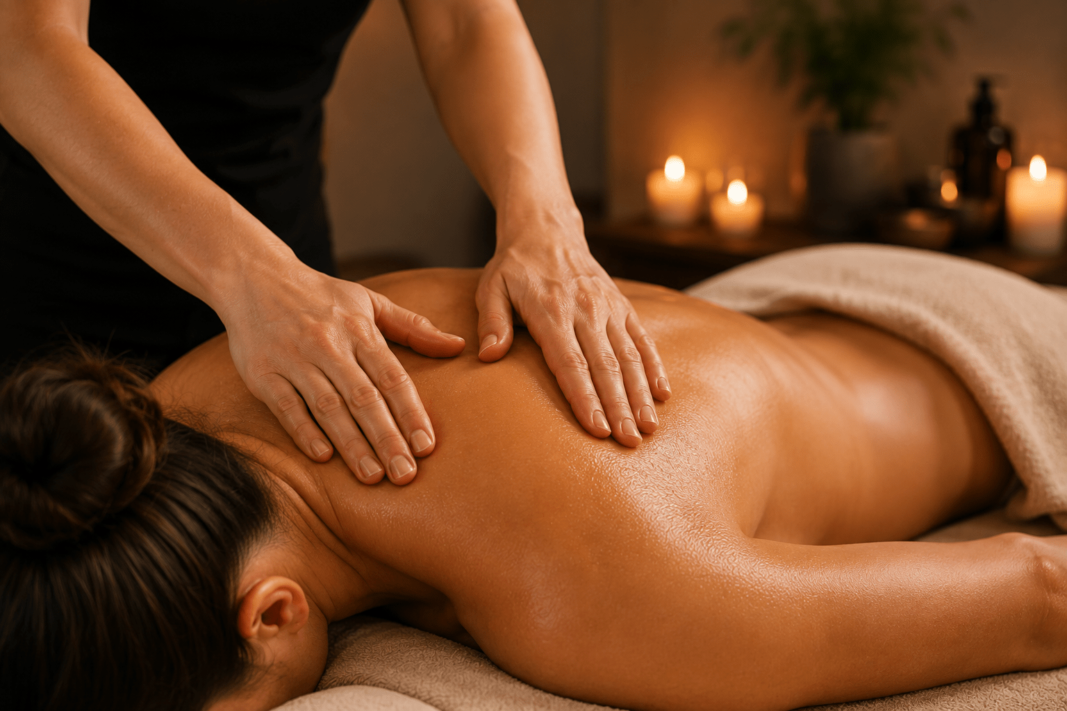 Massage personnalisé du dos chez O'Gravity à Vannes